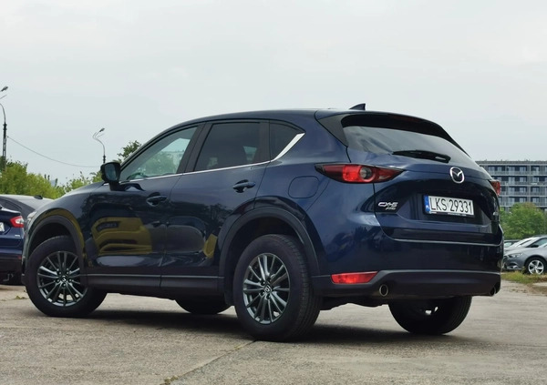 Mazda CX-5 cena 104900 przebieg: 92606, rok produkcji 2019 z Warszawa małe 667